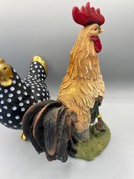 Chicken And Rooster Figures
