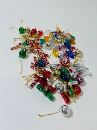 Large Collection Of Miniature Christmas Ornaments