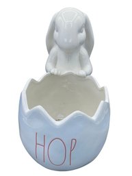 HOP Bunny Planter By Rae Dunn Great Easter Decor