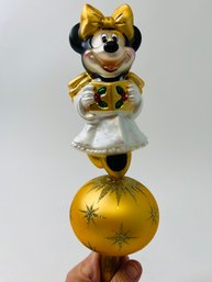 2000 Disney Minnie Mouse Tree Topper Ornament