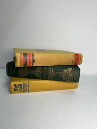 Lot  Of 3 Misc Literature, Fiction Vintage Hardcover Books Novels