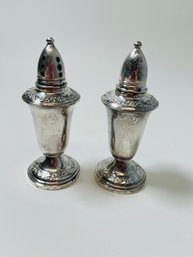 Empress Sterling Weighted Salt & Pepper Shakers