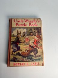 Antique Uncle Wigglilys Puzzle Book Decent Condition For Age