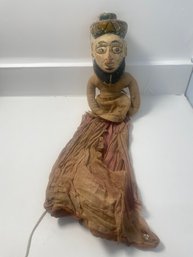 Hand Carved Antique Indian Puppet