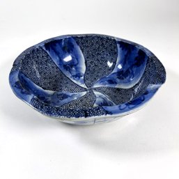 Beautiful Japanese Blue & White Porcelain Bowl