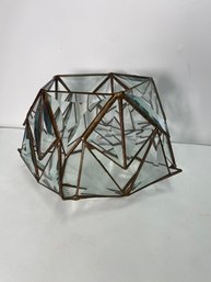 Beautiful Large  Candle Holder Prism