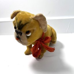 Vintage Grumpy Bull Dog Stuffed Animal