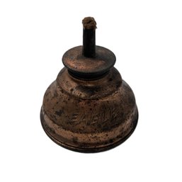 Vintage Eagle Oil Can Thumb Pump Oiler Tin