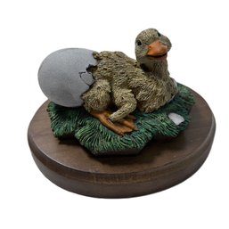 The Breakout Hand Crafted In Vermont Adorable Duckling Figurine