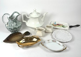 Mixed Lot Of China And Ceramic Dishware