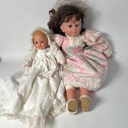 A Pair Of Vintage Dolls