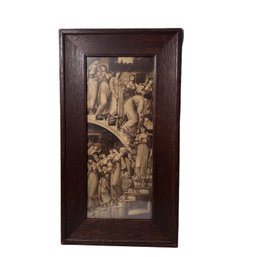 'the Golden Stairs' Print By Edward Coley Burne-jones, Framed