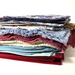 HUGE Lot Of Fabric Placemats