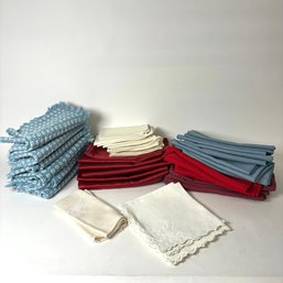 Large Lot Of Assorted Napkins
