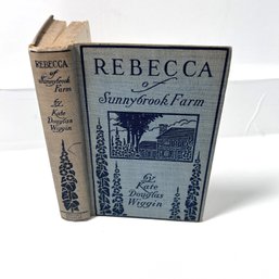 Rebecca Of Sunnybrook Farm By Kate Douglas Wiggin, Published By Grosset & Dunlap NY, C. 1920
