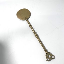 Vintage Brass Communion Paten With Handle