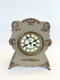 Antique Waterbury Clock Co Mantel Clock