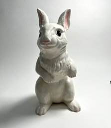 Tall Ceramic Rabbit Figurine