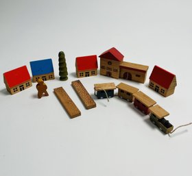 Vintage German Mini Train Set