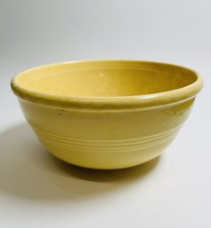 Vintage Yellow Ware Mixing Bowl