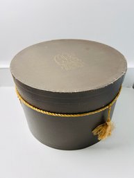 Vintage The French Room Large Hat Box