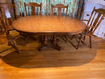 High Quality Walter Of Wabash Dining Room Table With 1 Leaf