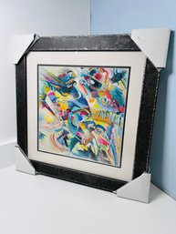 A Nicely Framed Wassily Kandinsky Print, Improv Series