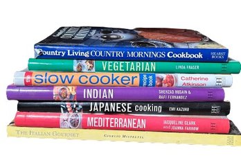 Collection Of Cookbooks: Various Cuisines & Food Types - Lot 2