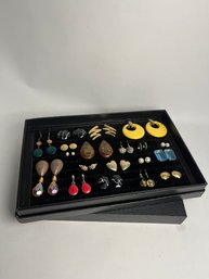 Wide Variety Of Different Style Earrings Ranging In Decade And Occasion Level Lot #5