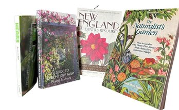 Collection Of 4 Gardening & Planting Books