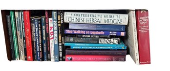 A Great Book Collection On Herbal Medicines & Healing, Alternative Thought & Medicine, & Self Power