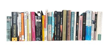 A Mixed Shelf Full Of Paperbacks: Novels, Nonfiction, Contemporary Mystery,  & More!
