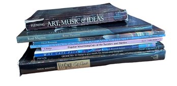 An Assortment Of Art History, Music, And Architecture Books
