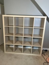 Huge 16 Cubby Storage Bookshelf / Storage Shelf