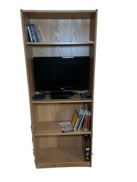 Modern Bookcase With 4 Adjustable Shelves *Contents Not Included*