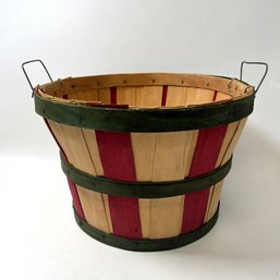 Red & Green Apple Basket