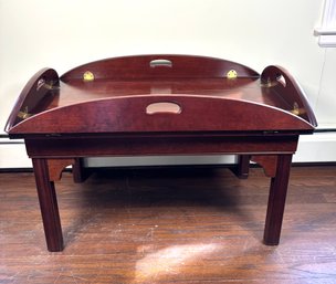 Vintage Mahogany Butler's Tray Coffee Table
