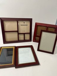 Lot 1: Misc Picture Frames, Various Colors & Styles!