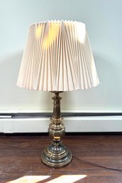 Vintage Solid Brass Table Lamp