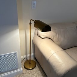 Vintage Solid Brass Floor Lamp, Very Heavy!