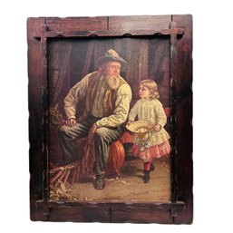 Framed Print Of ' The American Farmer' By Thomas Waterman Wood