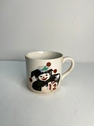 Unique Vintage Clown Mug