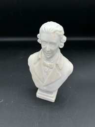 Small Carved Bust Of Victorian Gentleman