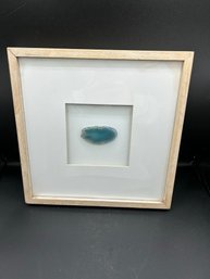 Shadow Boxed Framed Slice Geode