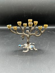 Awesome Metal Tree Themed Menorah