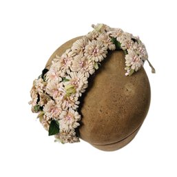 A Floral Decorated 1950s Headband Style Hat