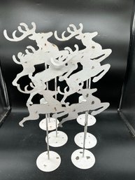 Huge Collection Of Reindeer Candle Holders - Tealight Candle Holders - Great Christmas Decor