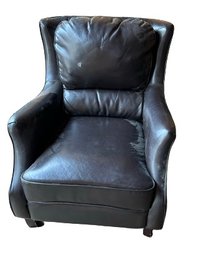 A Very Comfortable Faux Leather Armchair