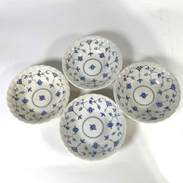 Set Of 4 Myott Finlandia Fine Staffordshire Ware English Shallow Bowls