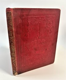 1854 Antique Book: Cousin Nelly, Or The Visitor By Francis Forrester, Esq, My Uncle Toby's Library Edition
